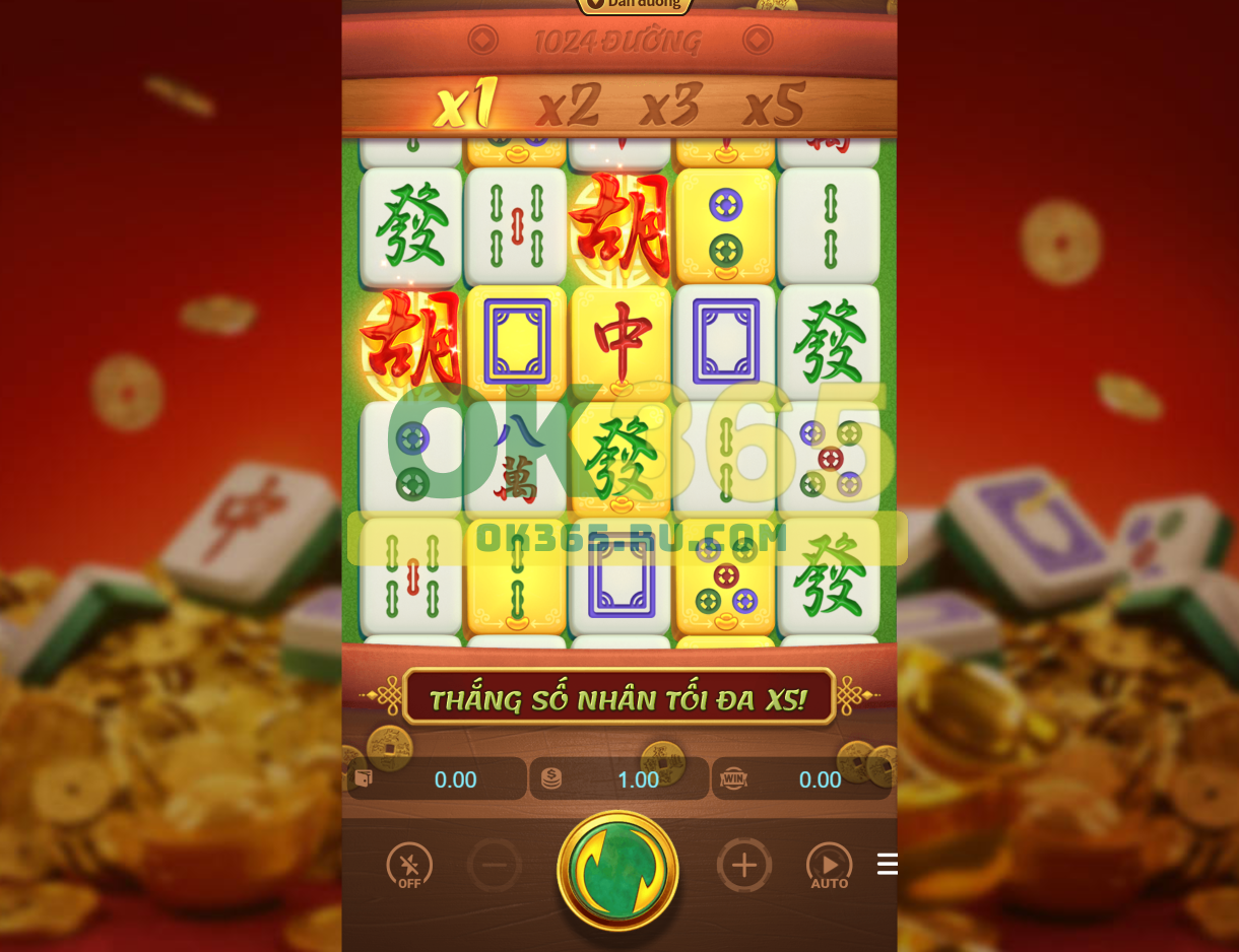 Khi quay Slot game Đường Mạt Chược, bạn nên chú ý quan sát sự kết hợp của các biểu tượng để khai thác tối đa phần thưởng 