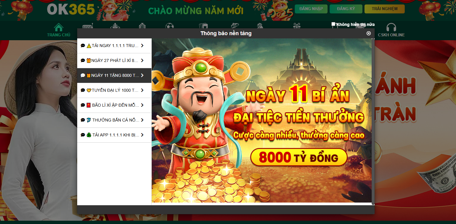 Một số lỗi sai dẫn đến không đăng nhập OK365 được